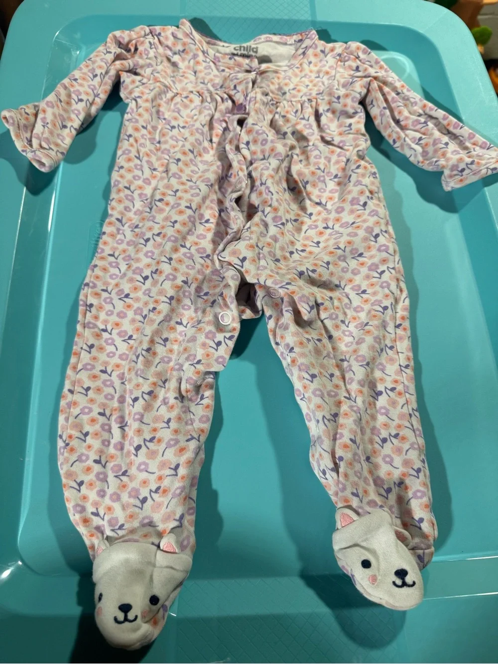 Baby footed sleeper bundle 3-6 month